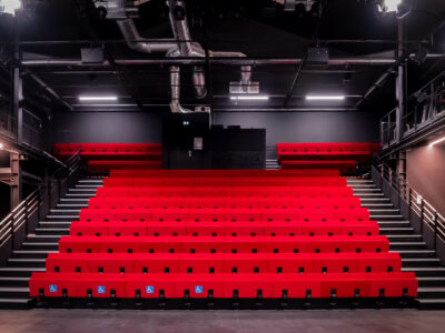 gradin et salle